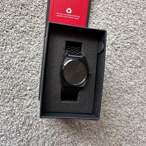 Black Time Teller Nixon Watch